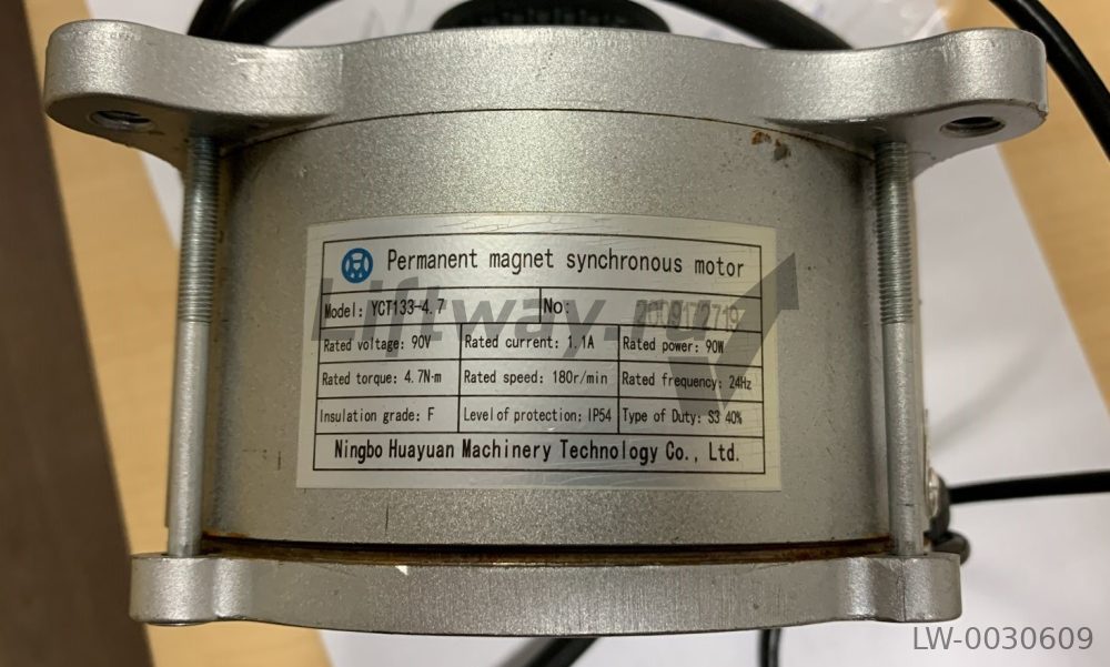 Мотор привода дверей YCT133-4.7(90B,24Hz,180RPM,90W)