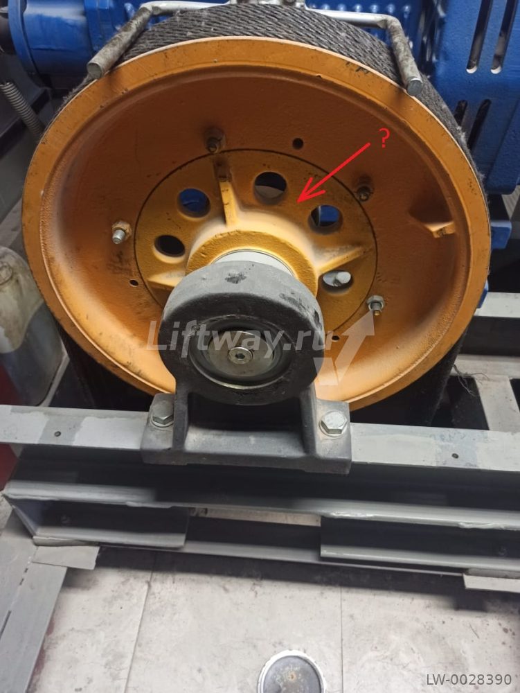 Ступица КВШ лебедок MF84/MB82/G500