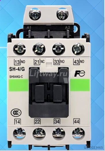 Контактор SH-4/G 24VDC 3НО 1НЗ FUJI ELECT.