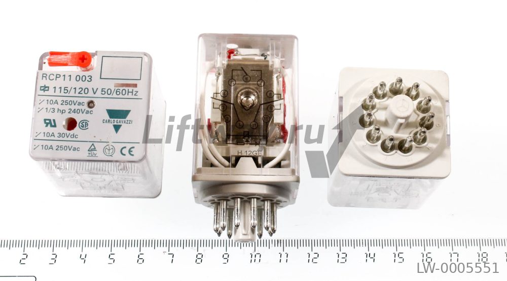 Реле RCP11 003 115 /120 VAC 50/60 Гц