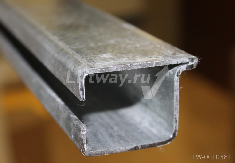 Направляющая стальная L=3м профиль RTV 48x35x2мм роликов основной тяговой цепи