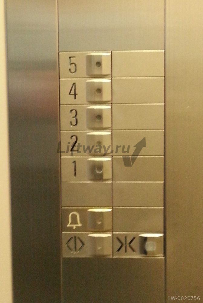 Нажимной элемент с линзой "3" тип S (CrNi)