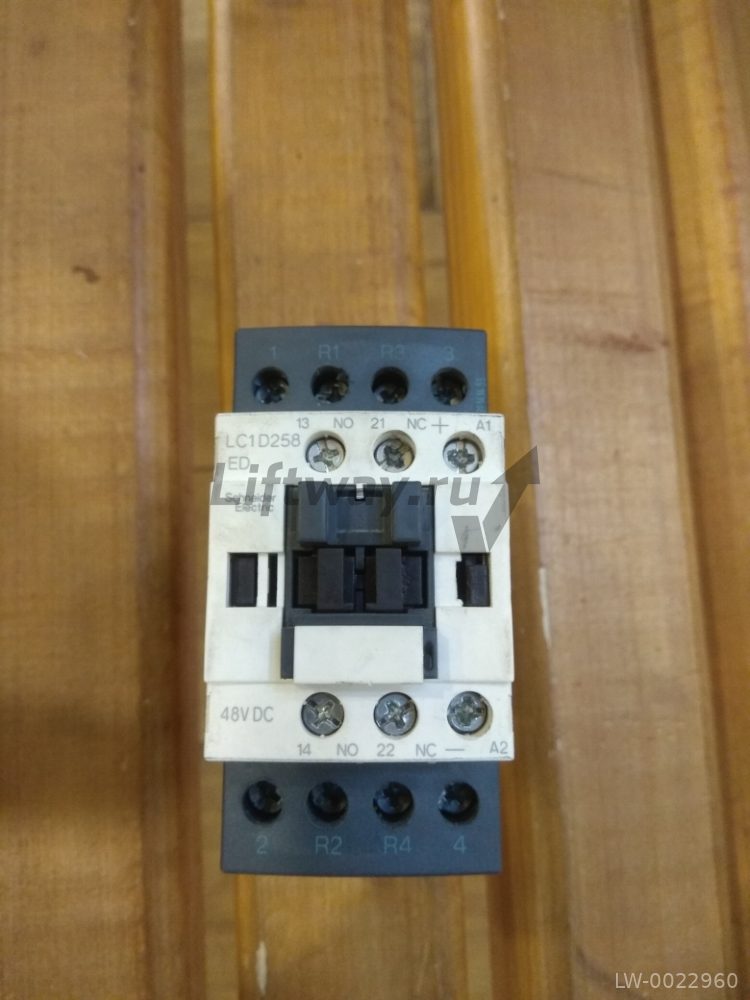Контактор 4P,11кВт, 2НО+2НЗ, 48 VDC 40A