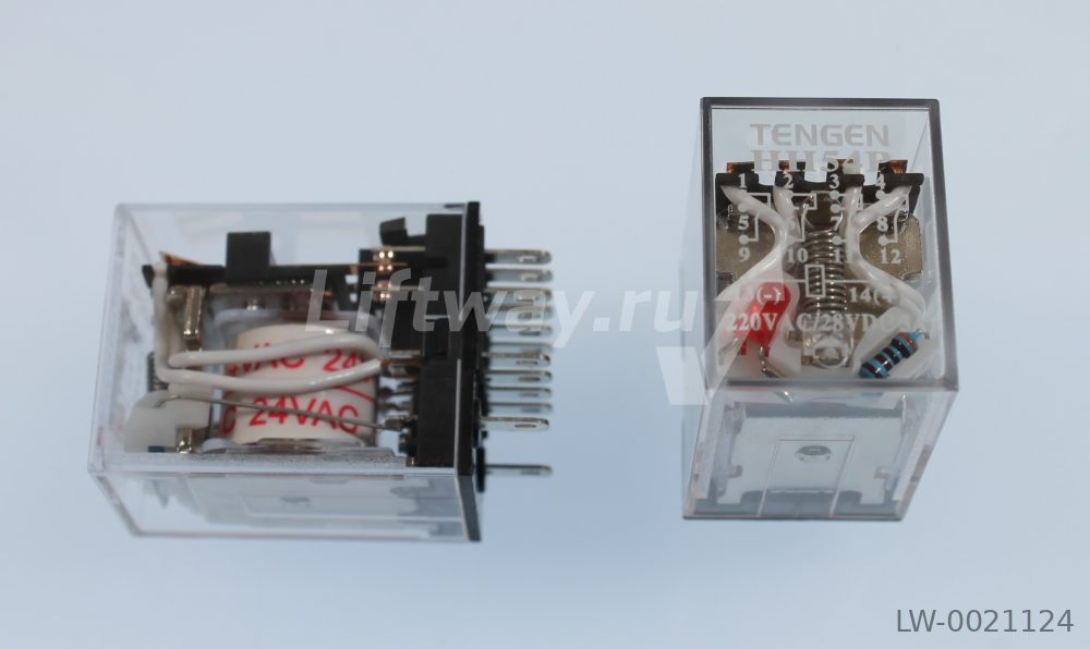 Реле HH54P 220VAC 3A 28VDC
