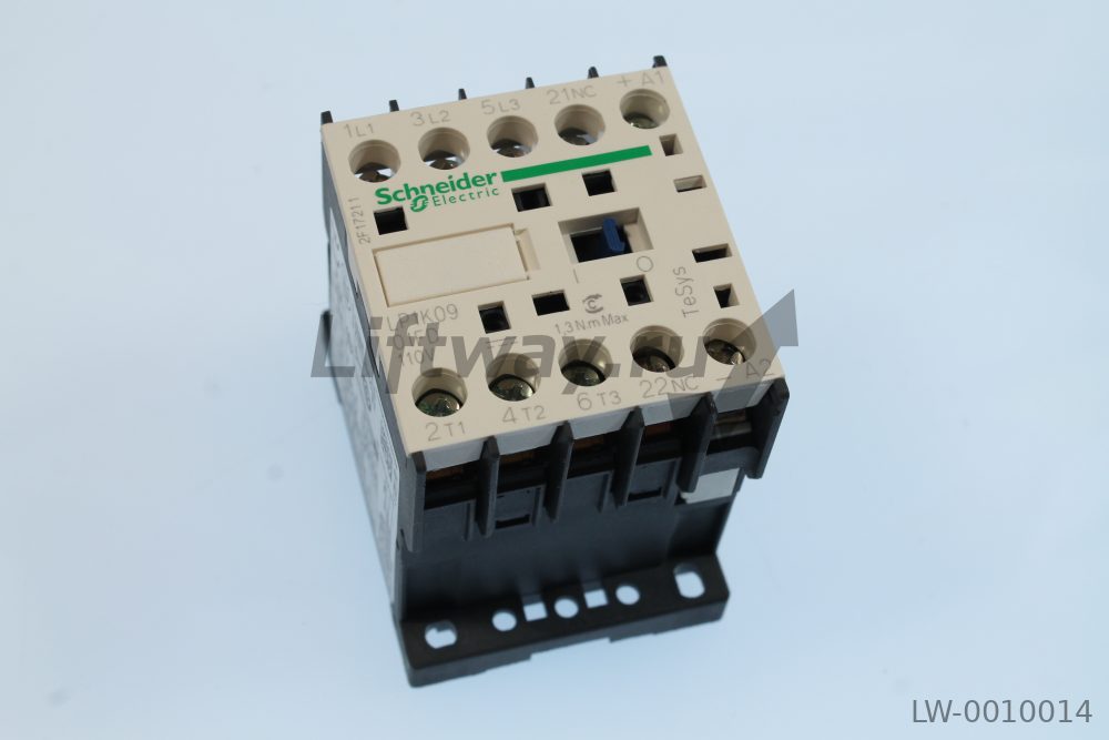 КОНТАКТОР 3P (3NO) 440V, 9A, НЗ, УПРАВЛ. НАПРЯЖЕНИЕ КАТУШКИ 110VDC, ВИНТОВЫЕ ЗАЖИМЫ