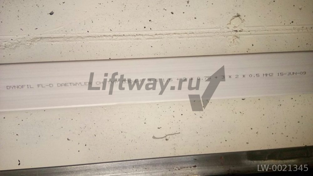 Кабель подвесной Dynofile FL, PVC DAETWYLER CH Type 8304-F 3G1.50+9x0.75+ 3x2x0.50mm2