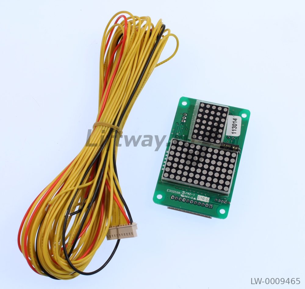 Индикатор этажный матричный (плата) BVD 121 24VDC красная подсветка