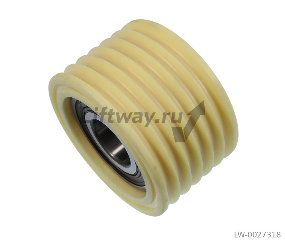 Отводной блок (OPTAMID) D120х6х6,5мм подш. 6308-2RS1 C3