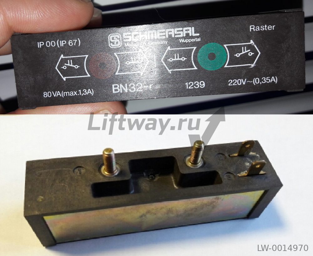 Датчик герконовый бистабильный BN32-R-1239 80VA 200V ~ (0.35A)