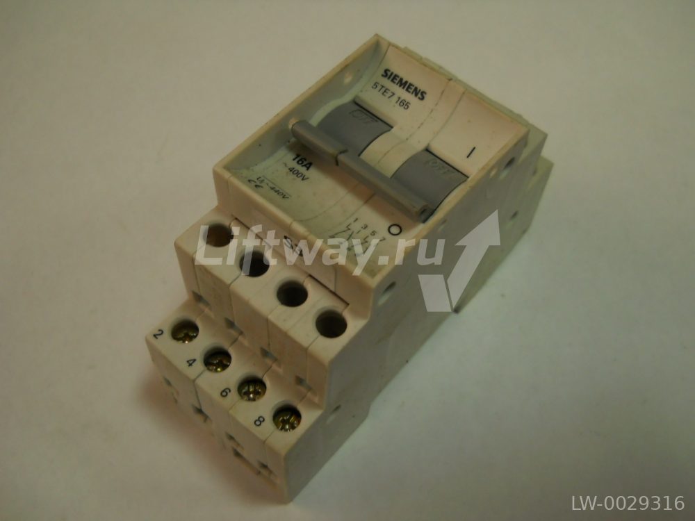(УЦЕНКА - ЗАМЕНЕНО НА M22205) ВЫКЛЮЧАТЕЛЬ 5TE7 165 2NO+2NC 16A 400В