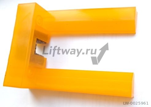 Масленка направляющей кабины лифта B=16мм Wellmaks