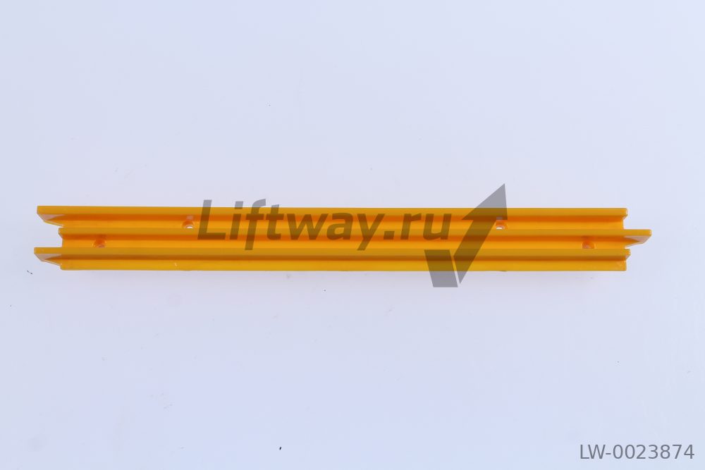 Демаркационная линия паллеты траволатора желтая левая (паллета RX. 1000a)