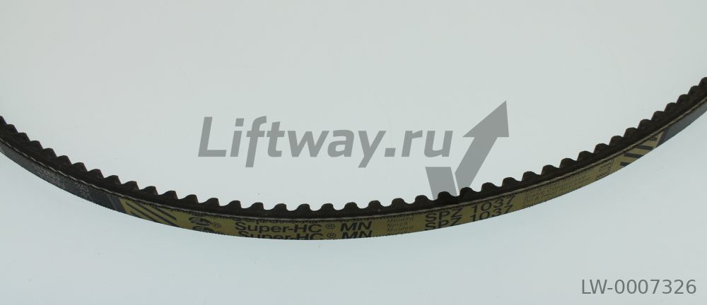 Ремень клинозубчатый XPZ 1037
