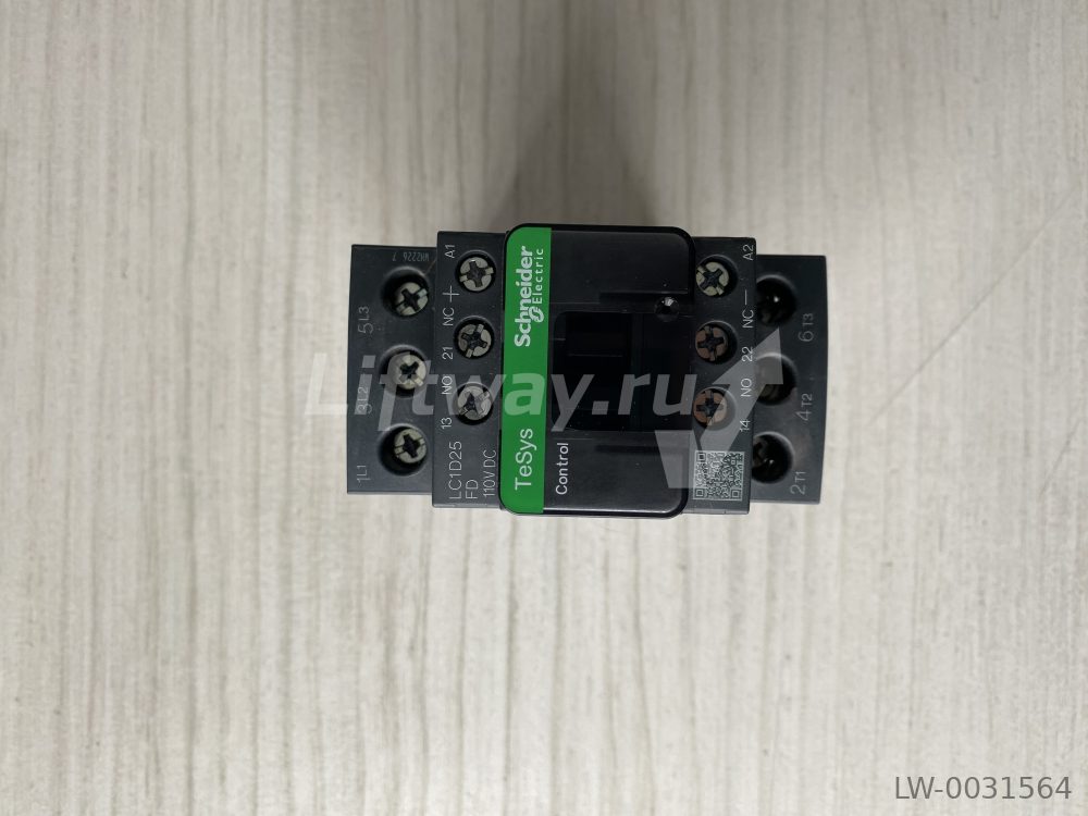 LC1D25FDC Контактор 3Р 25A 1 НО+ 1 НЗ 110В огран. Schneider Electric