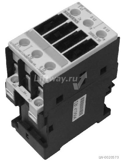 КОНТАКТОР 3-ПОЛ., AC-3, 11 КВТ/ 400 V, DC 24 V, ТИПОРАЗМЕР S0, ВИНТ