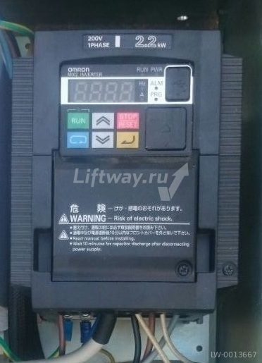 Частотный преобразователь MX2, 2.2/3.0кВт, 11.0/12.0А, 200В, 1-фаза, V/f