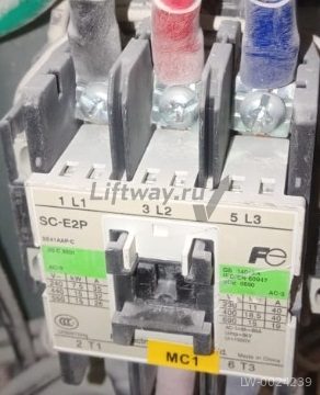 Контактор SC-E2P катушка 220 VAC