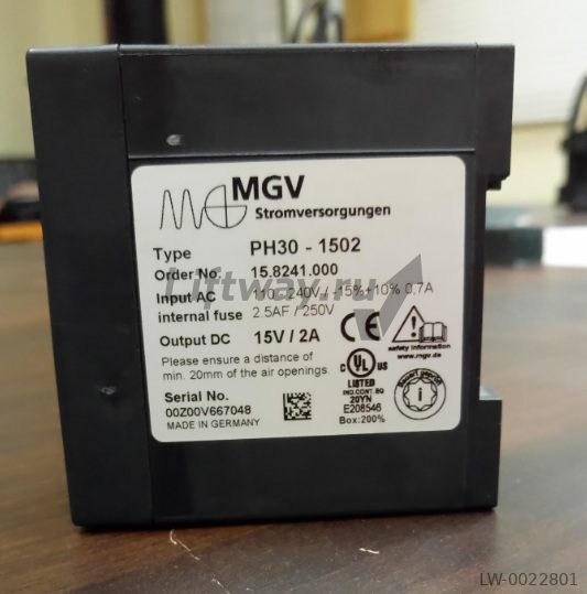 Блок питания 230VAC/15VDC 2A