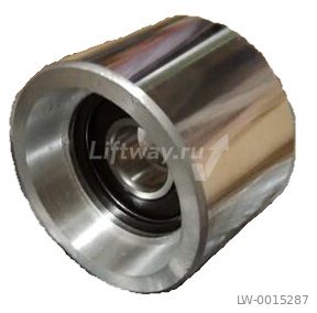 Ролик металлический D=70mm W=50мм подшипник 6204