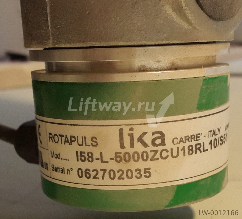 Энкодер лебедки I58-L-5000BCU18RL10/S511 вал 8мм, PPR5000, кабель 10м
