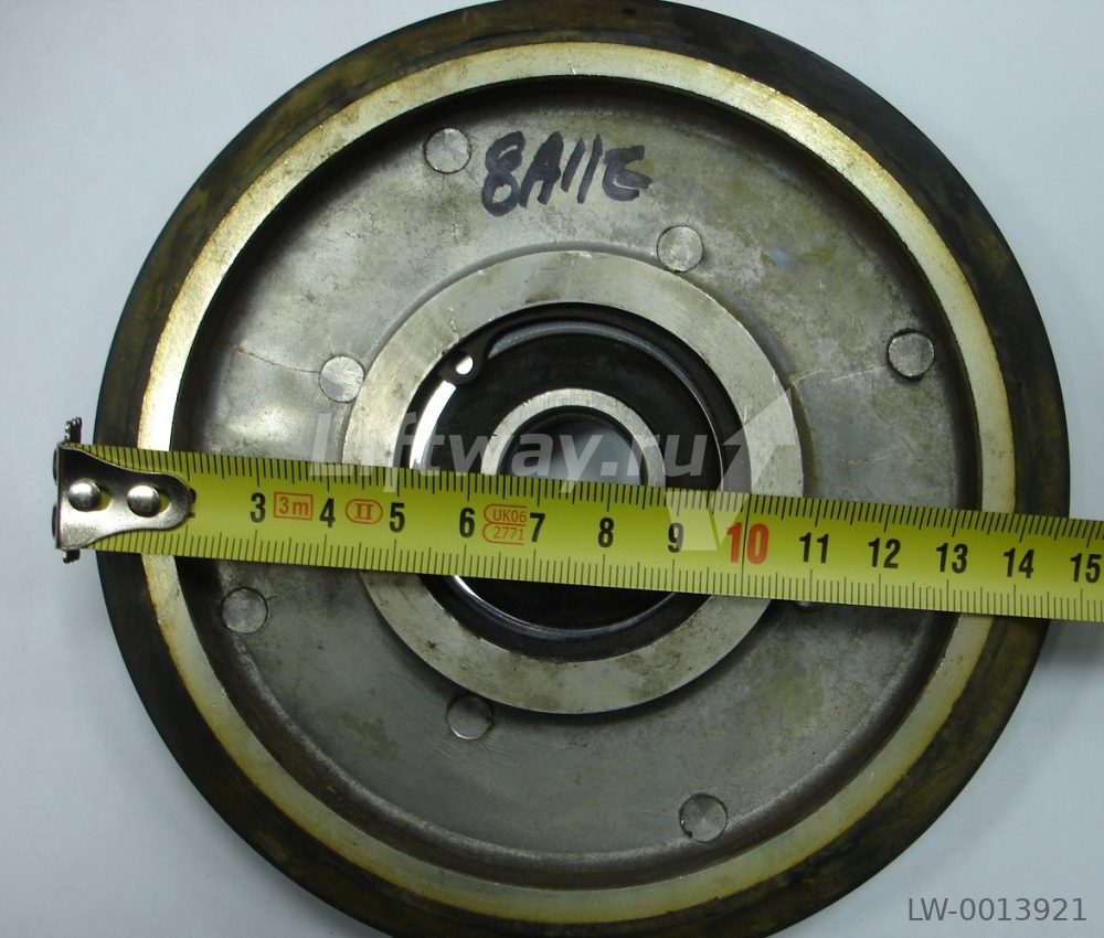Ролик башмака кабины D=150mm Thyssen