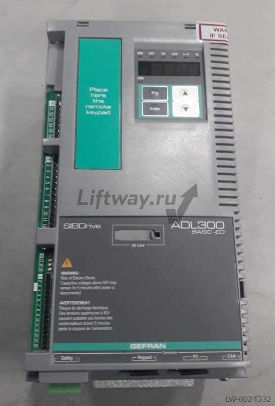 Частотный преобразователь 5,5 кВт ADL300B-1055-KBL-F-4-C-E24I