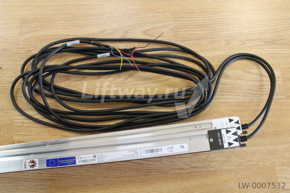 Комплект фотозавесы WSE-81 PLUS макс рабочая зона 4м, контакты NO и NC выход