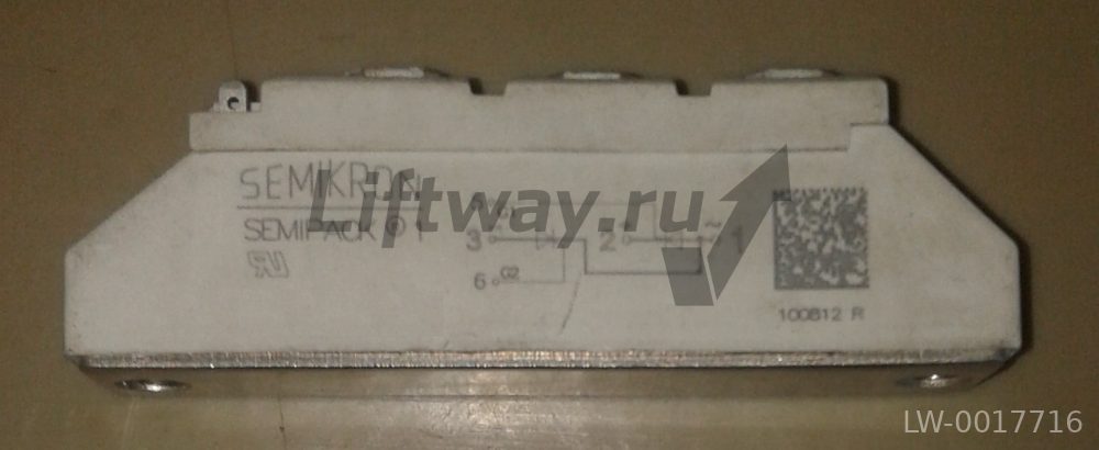 Тиристорный модуль 48A 1200В тип E (1000V/ms) четыре управляющих контакта "KT"