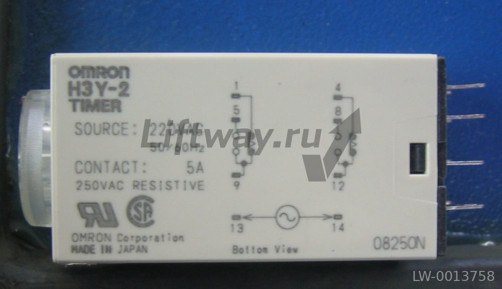 Реле времени H3Y-2 200-230 VAC эскалатора Otis 506 NCE