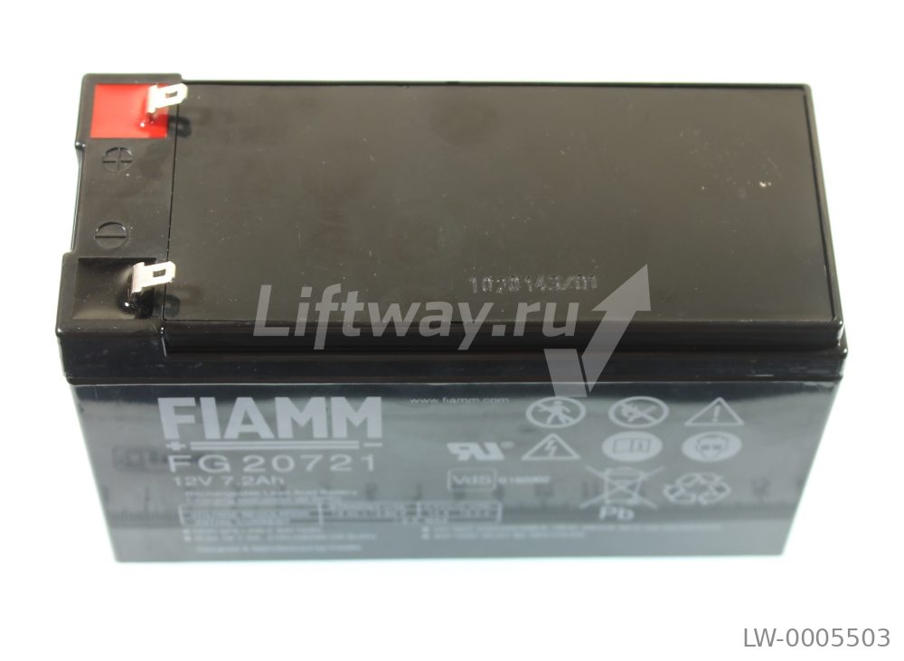Аккумуляторная батарея FIAMM FG 20721 12V, 7.2Ah (клеммы 4.8 мм)