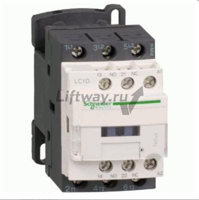 КОНТАКТОР D 3Р,12 A,НО+НЗ,110VAC 50/60 ГЦ,ЗАЖИМ ПОД ВИНТ
